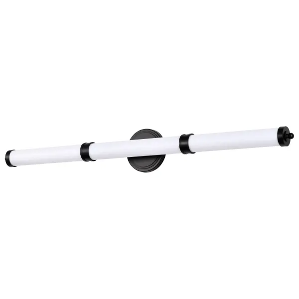 Kagen LED Large Vanity Light in Matte Black - Image 5