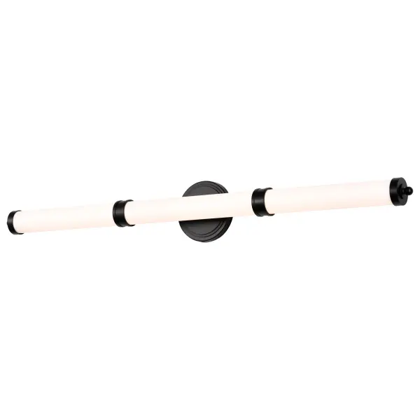 Kagen LED Large Vanity Light in Matte Black - Image 6