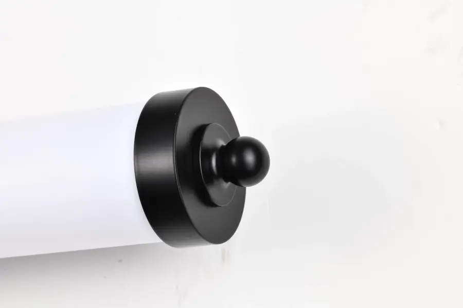 Kagen LED Large Vanity Light in Matte Black - Image 10