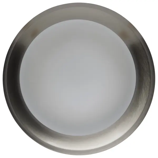 18W LED Flush Mount Ceiling Light - 12 Inch Brushed Nickel with Frosted Glass - Image 13