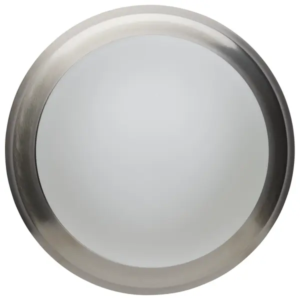 14" Brushed Nickel LED Flush Mount with Frosted Glass - Image 13