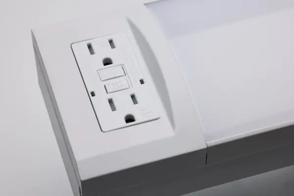 18" LED Ceiling Wrap with Dual GFCI Outlets - Image 5