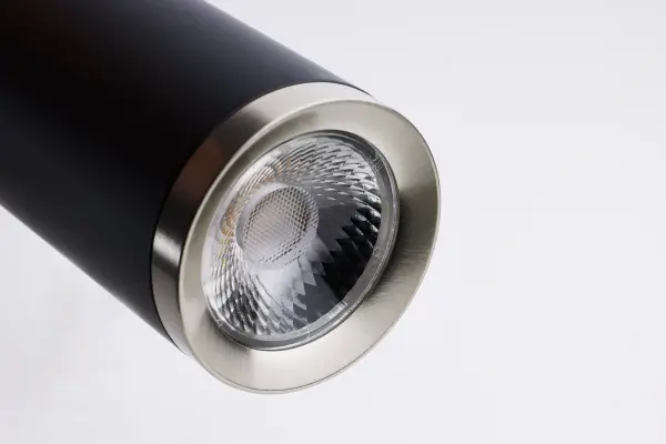 Century 16" LED Pendant in Matte Black and Brushed Nickel - Image 5