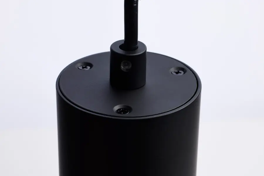 Century 16" LED Pendant in Matte Black and Brushed Nickel - Image 6