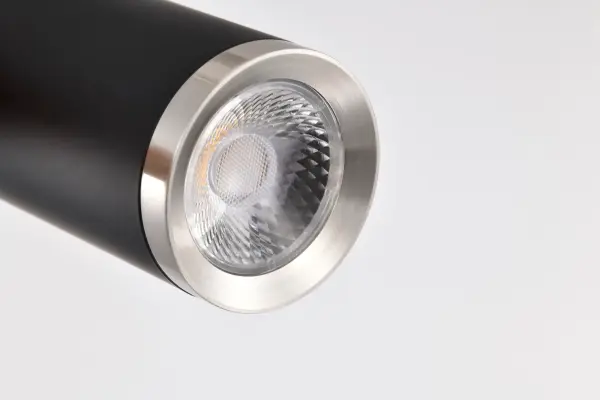 Century 16" LED Pendant in Matte Black and Brushed Nickel - Image 8