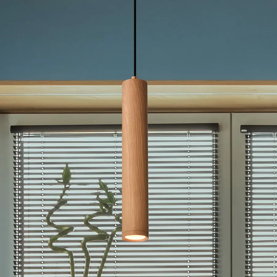 Century 16" LED Pendant in Ash Wood - Image 11