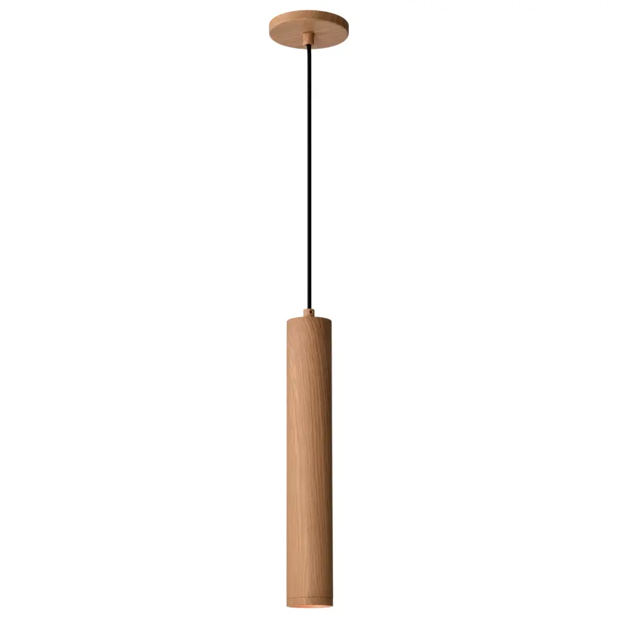 Century 16" LED Pendant in Ash Wood - Image 4