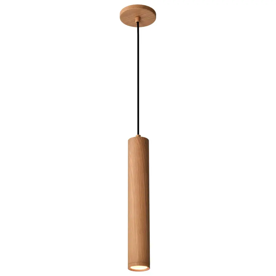 Century 16" LED Pendant in Ash Wood - Image 6