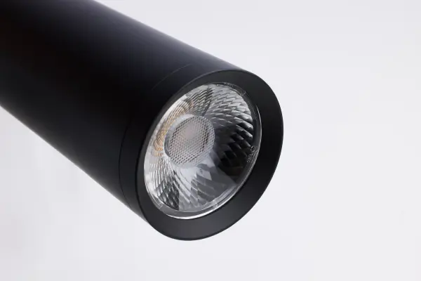Melrose 16" LED Pendant in Matte Black - Image 7