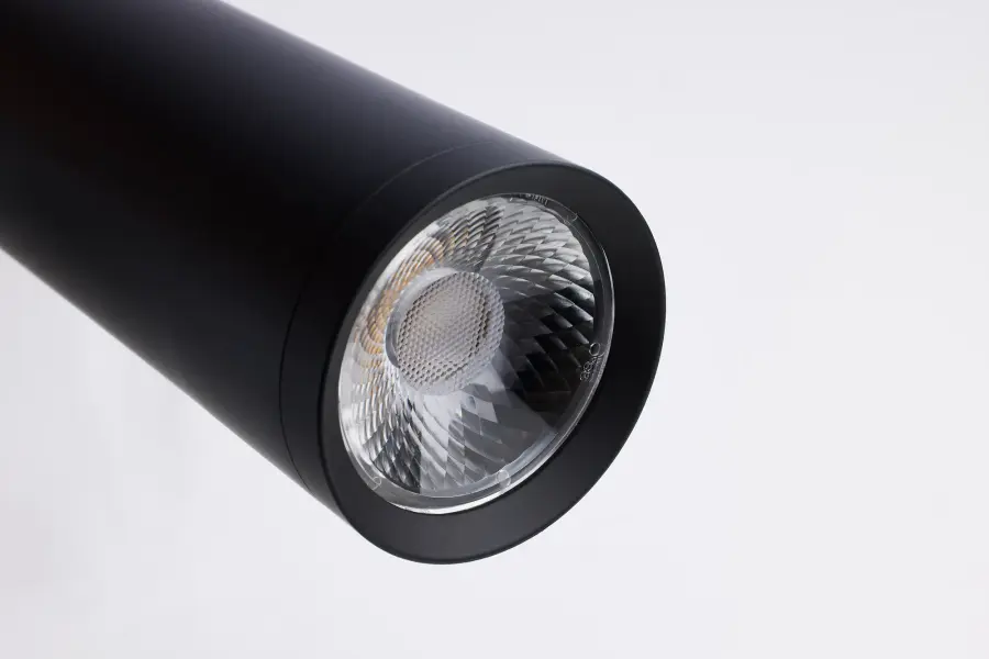 Melrose 16" LED Pendant in Matte Black - Image 7