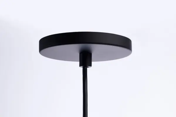 Melrose 16" LED Pendant in Matte Black - Image 9
