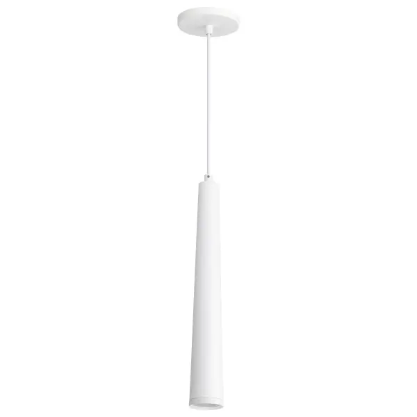 Melrose 16" LED Pendant in Matte White - Image 1