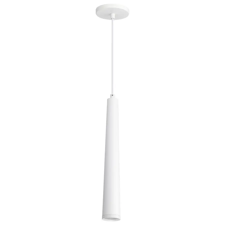 Melrose 16" LED Pendant in Matte White - Image 1