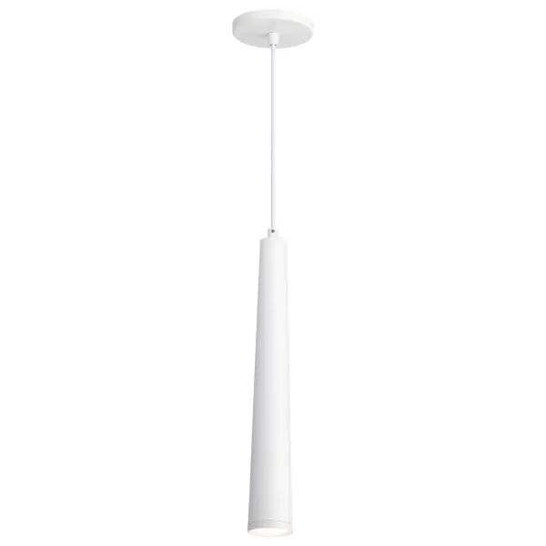Melrose 16" LED Pendant in Matte White - Image 2