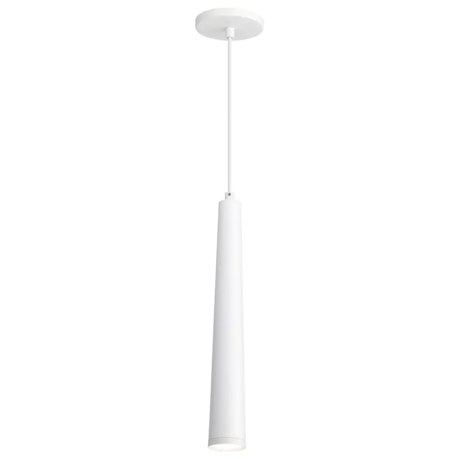 Melrose 16" LED Pendant in Matte White - Image 2