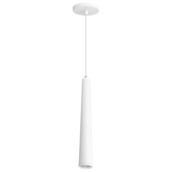 Melrose 16" LED Pendant in Matte White - Image 5