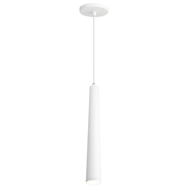 Melrose 16" LED Pendant in Matte White - Image 6