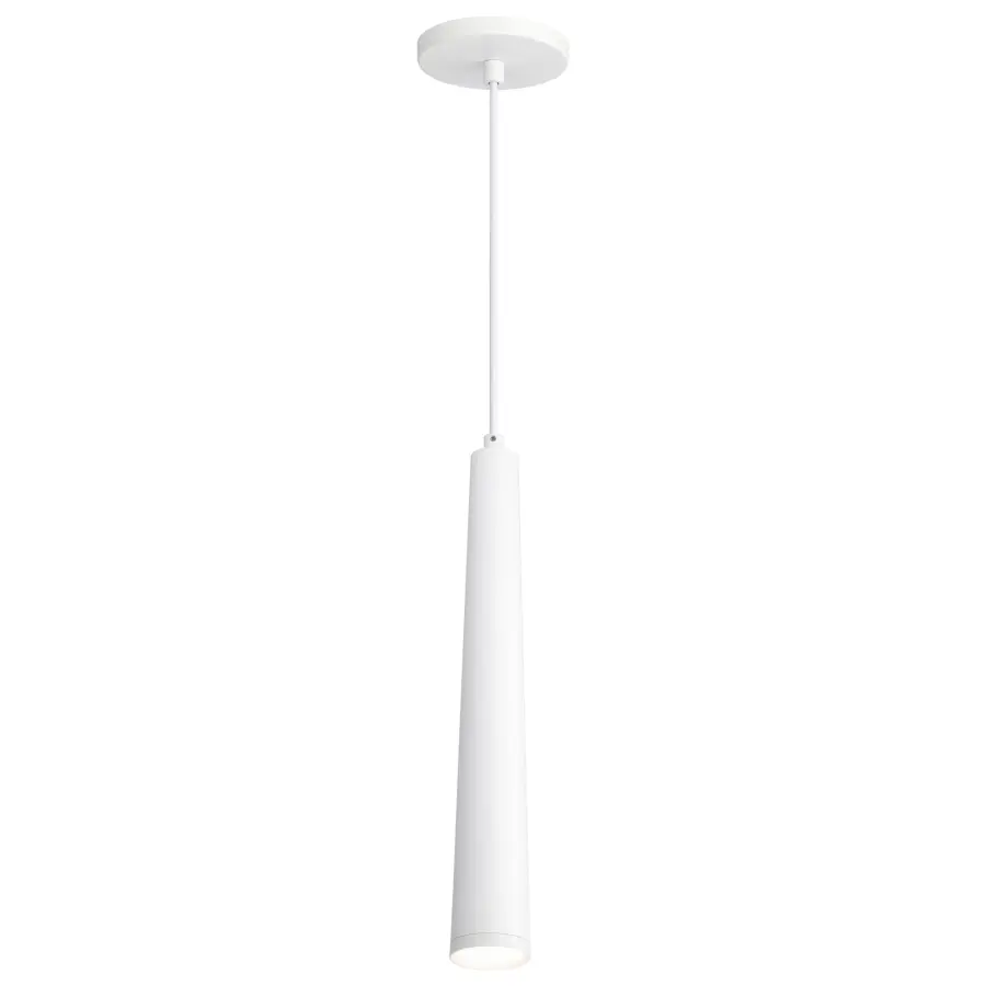 Melrose 16" LED Pendant in Matte White - Image 6