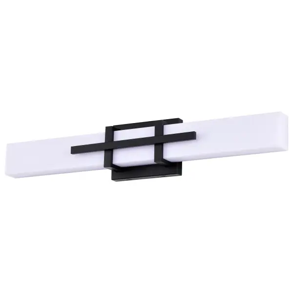 Grill Double LED Wall Sconce in Aged Bronze - Image 3