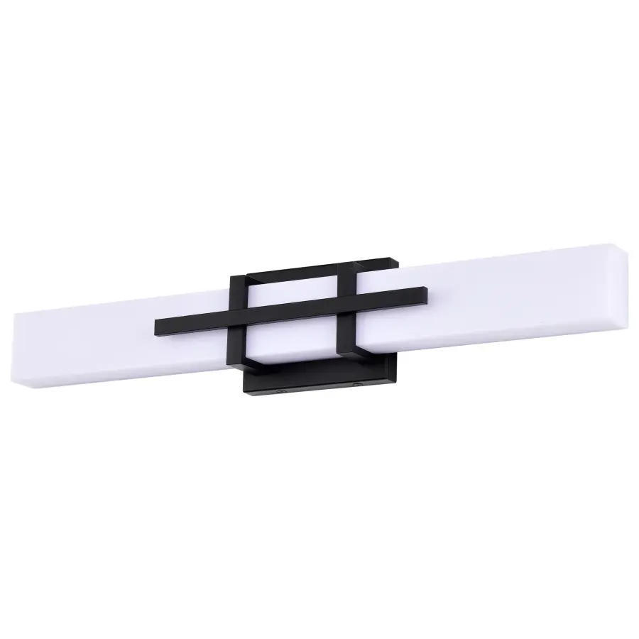 Grill Double LED Wall Sconce in Aged Bronze - Image 3