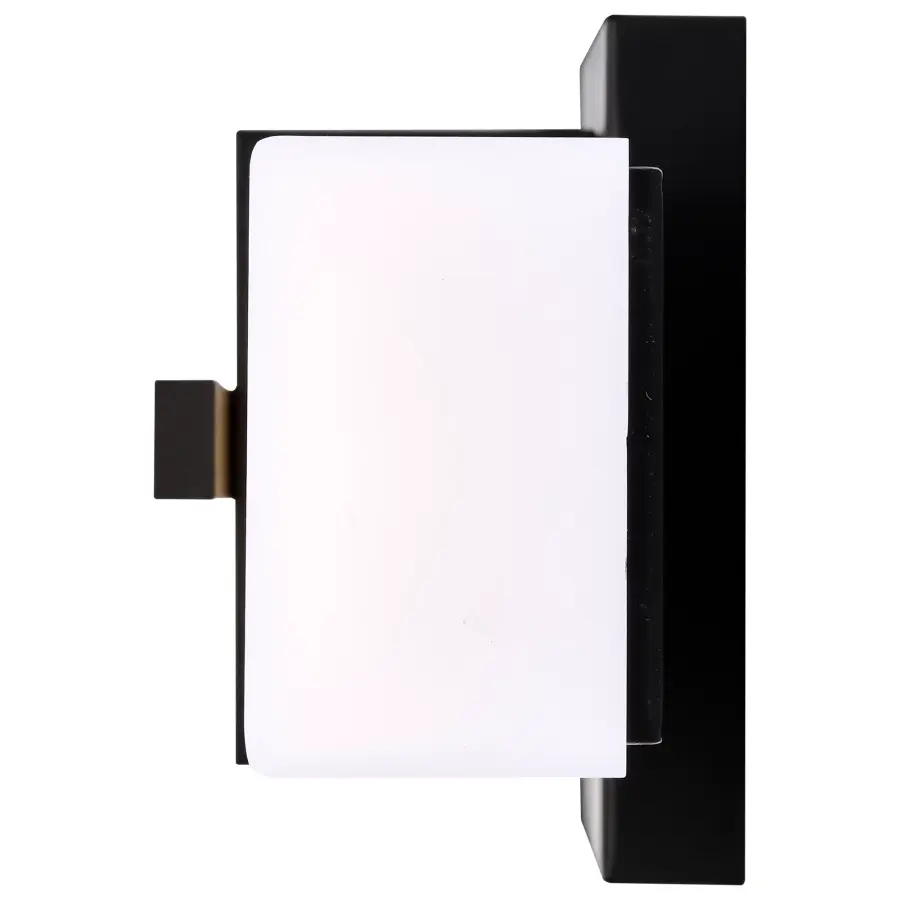 Grill Double LED Wall Sconce in Aged Bronze - Image 6
