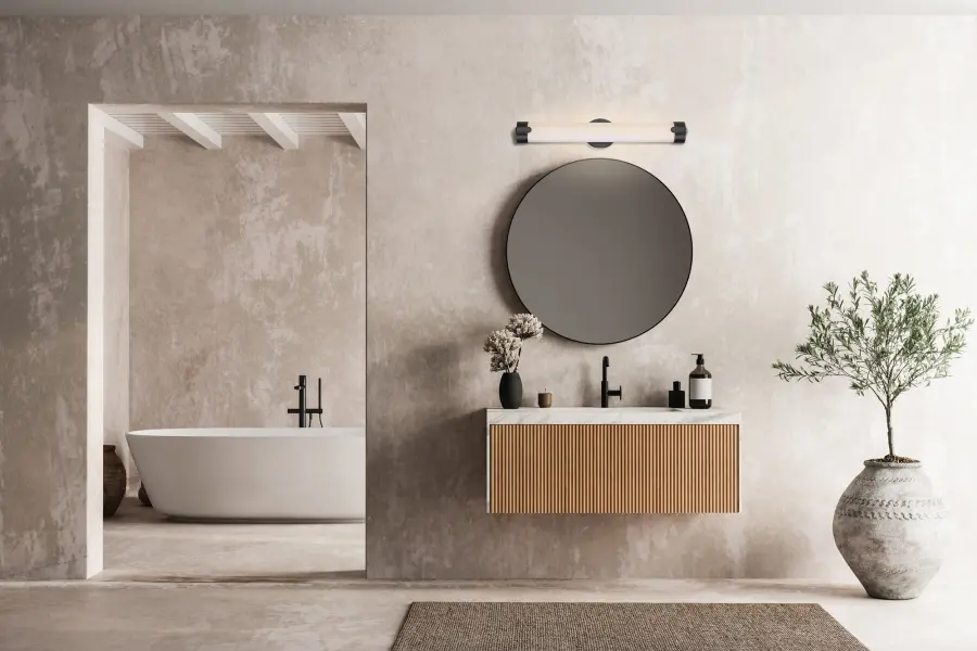 Sleek Contemporary LED Sconce with Warm, Energy-Efficient Illumination - Image 2