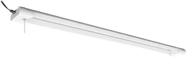 This 50-inch portable LED shop light delivers 4200 lumens of cool white light, perfect for illuminating workshops, garages, and utility spaces. With 50,000 hours of life and easy installation, it's a reliable lighting solution.