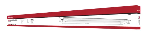 42W LED Shop Light - White Finish - 4000K - Image 5
