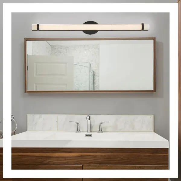 Slice 36" LED Wall Sconce in Aged Bronze - Image 2