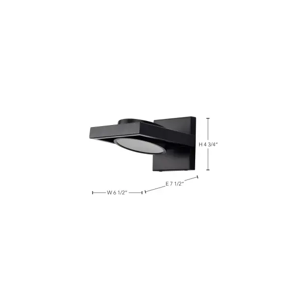 Hawk LED Pivoting Head Wall Sconce - Image 13