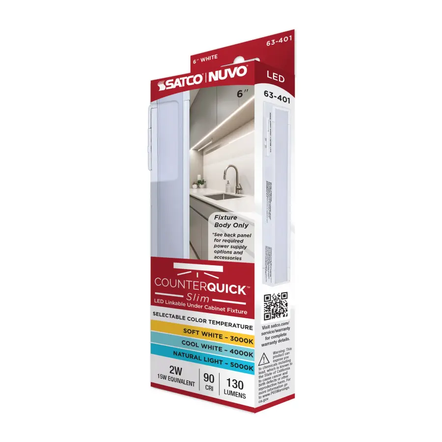 CounterQuick Slim 6-Inch LED Under Cabinet Light - Image 9