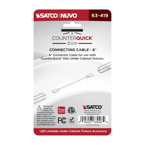 CounterQuick Slim 6-Inch Connecting Cable - Image 3