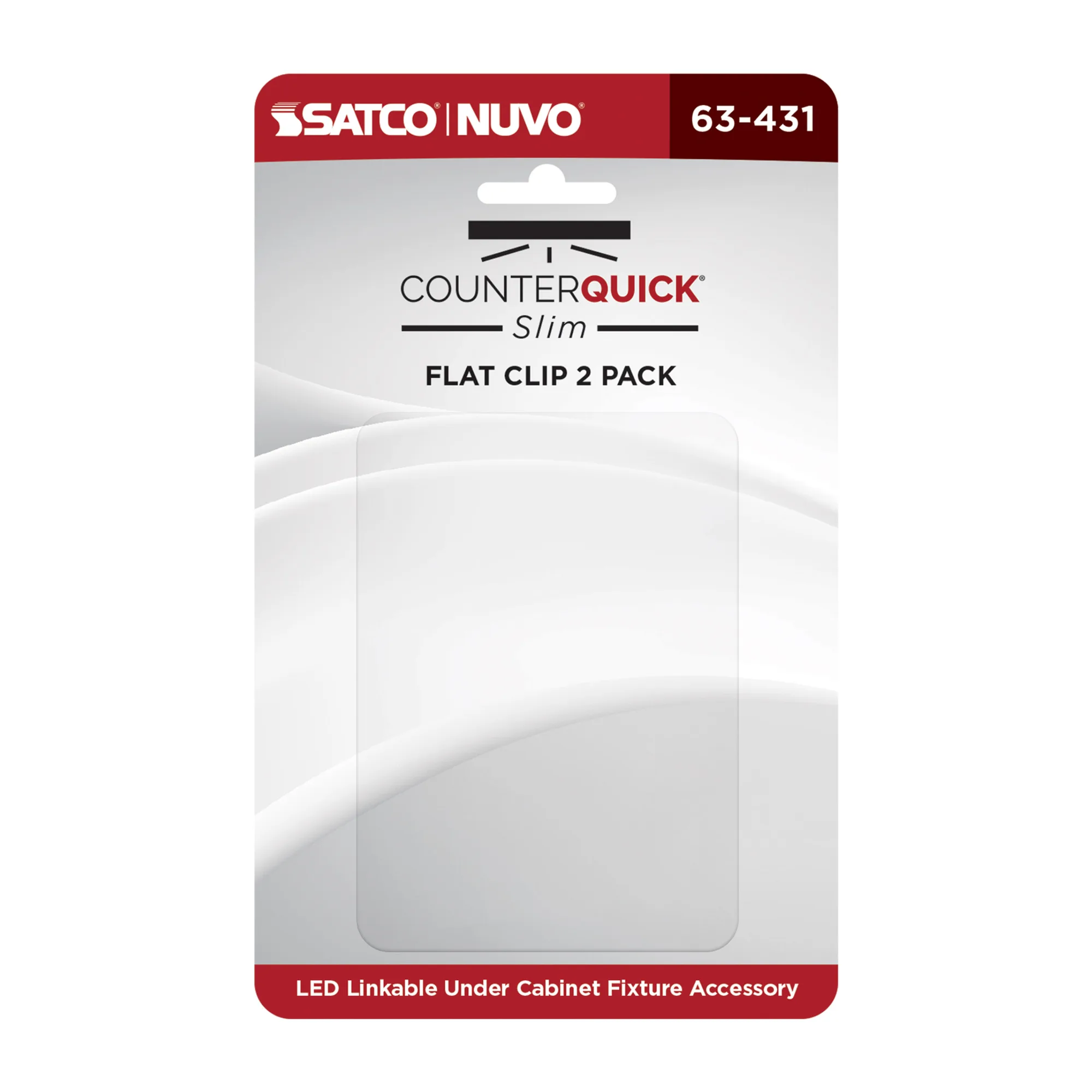 CounterQuick Slim Flat Clip 2-Pack