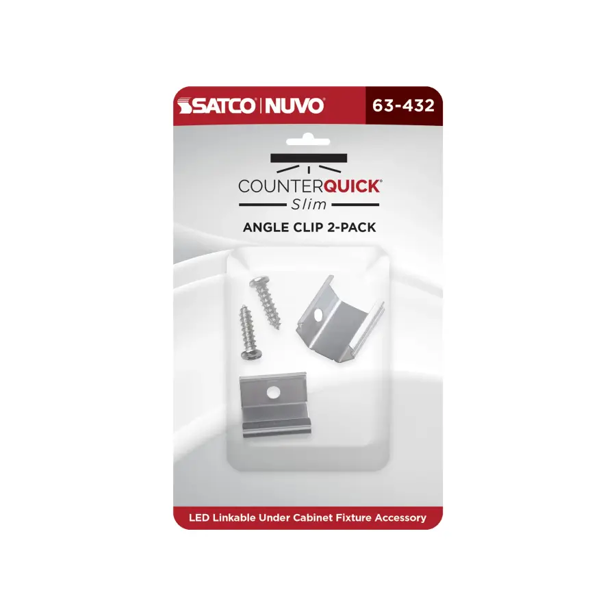 CounterQuick Slim Angle Clip 2-Pack - Image 1