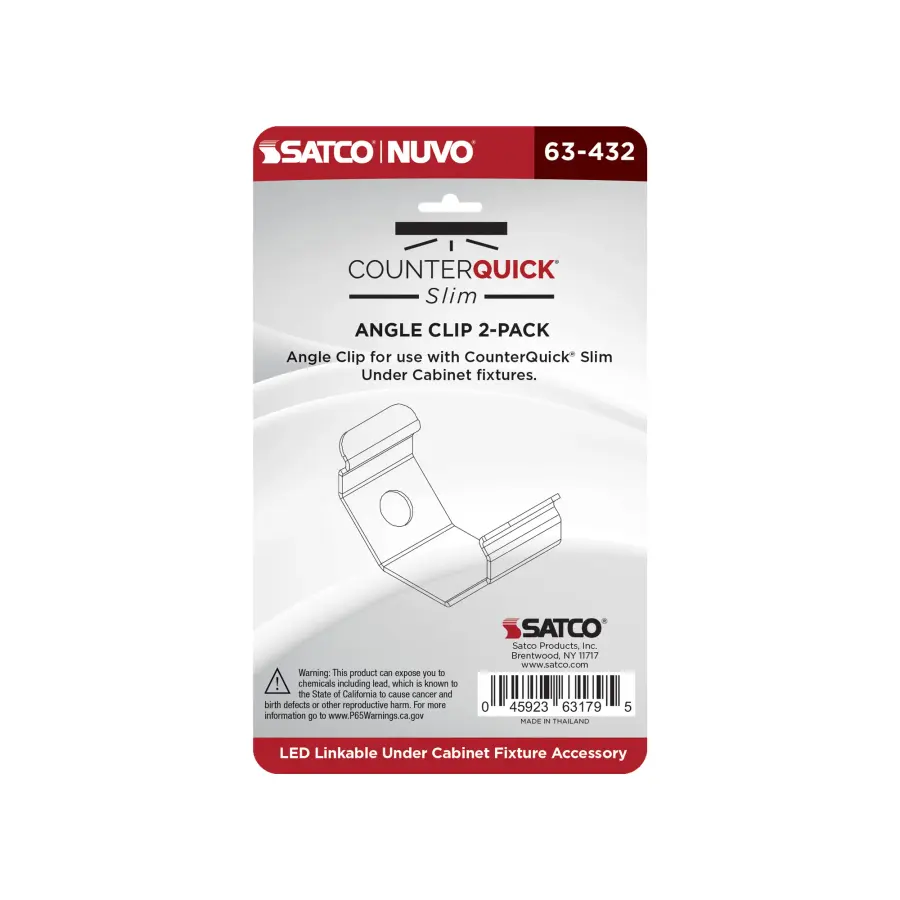 CounterQuick Slim Angle Clip 2-Pack - Image 2