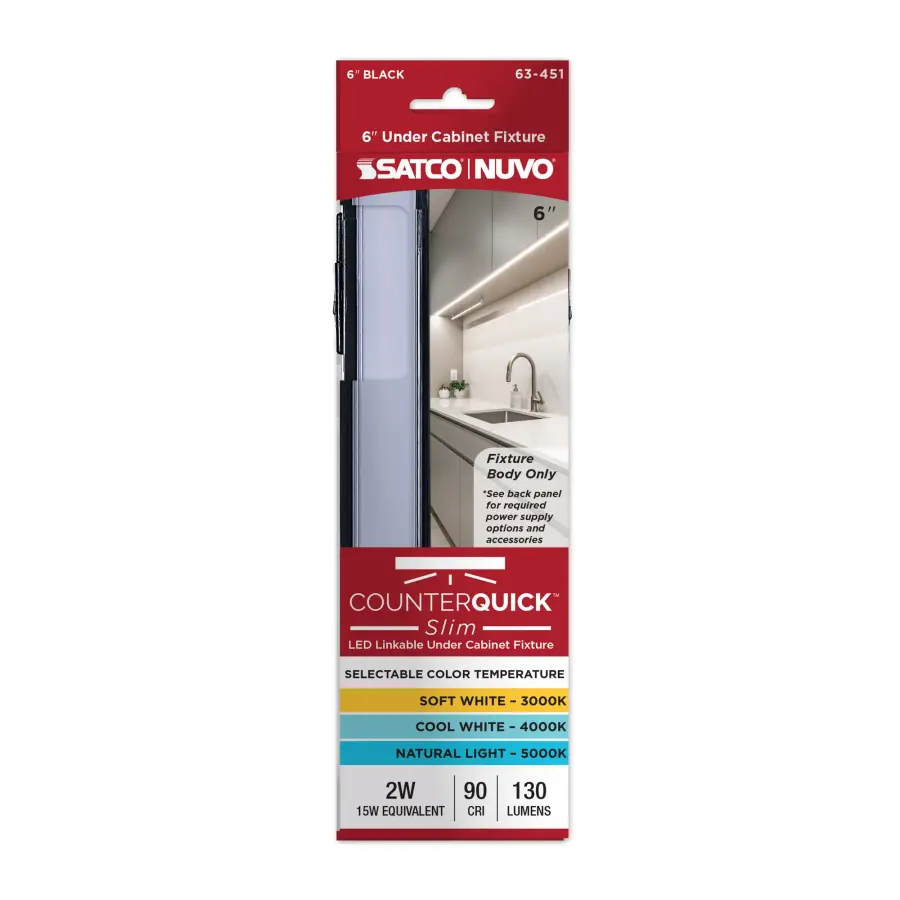 CounterQuick Slim 6-Inch LED Under Cabinet Light - Image 6