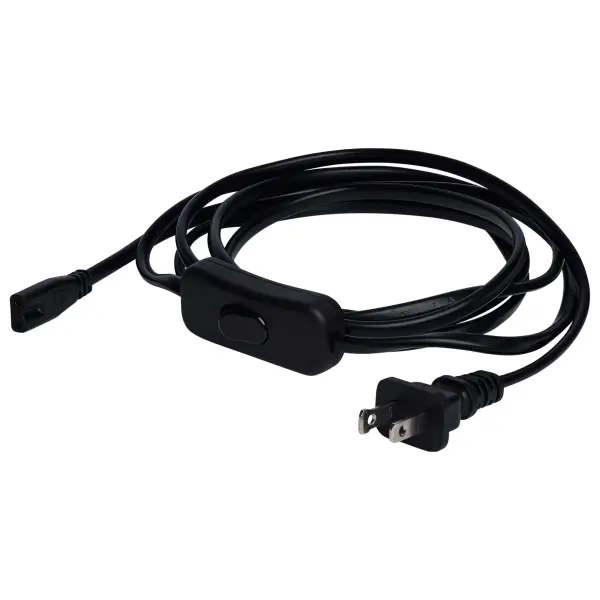 8-Foot Power Cord with Line Switch - Image 1