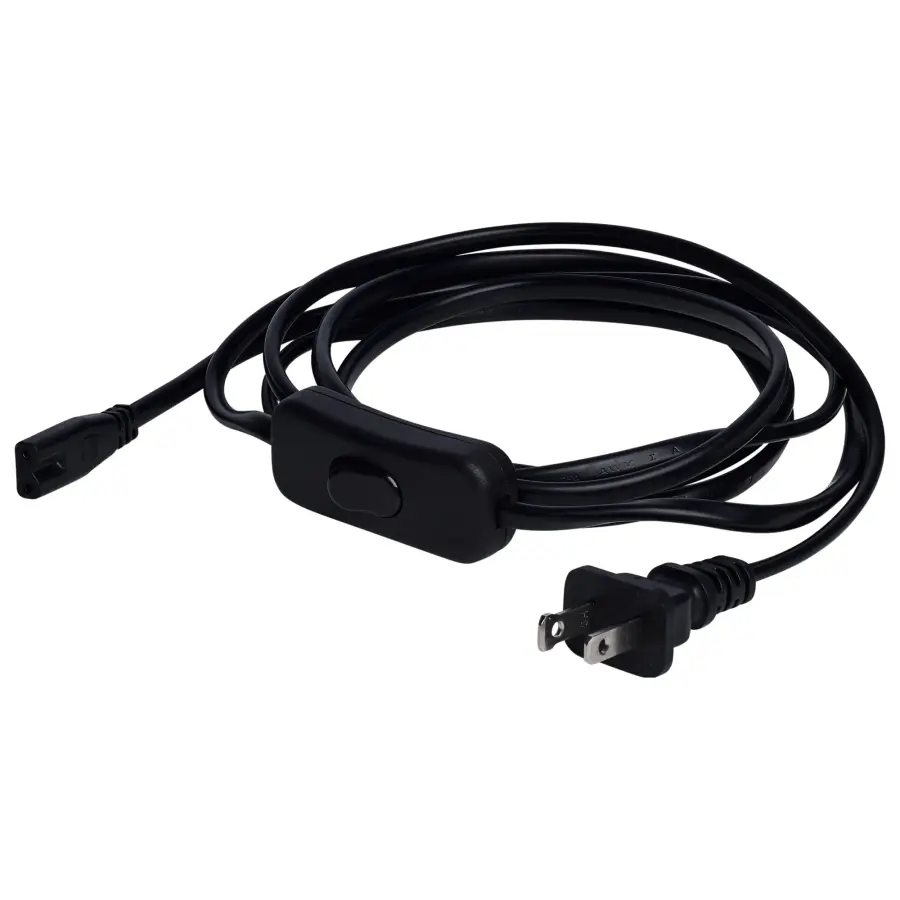 8-Foot Power Cord with Line Switch - Image 1