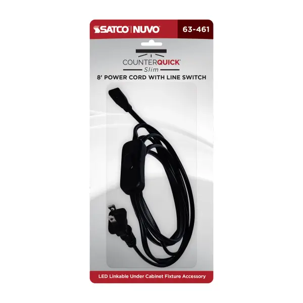 8-Foot Power Cord with Line Switch - Image 2