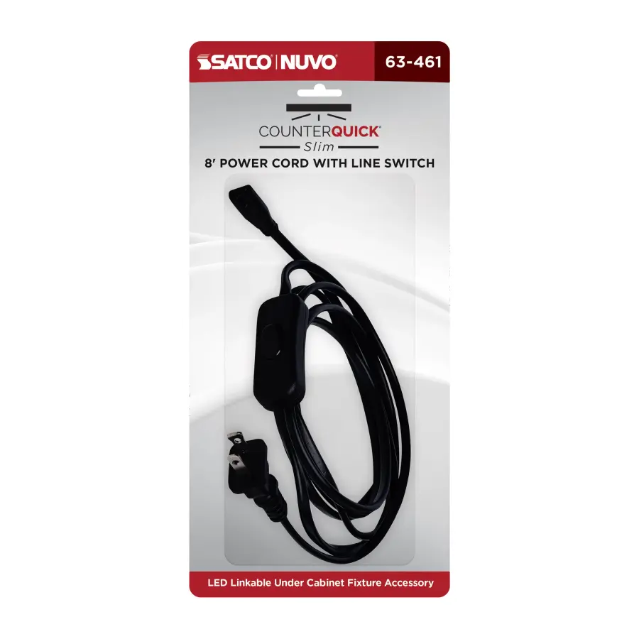 8-Foot Power Cord with Line Switch - Image 2