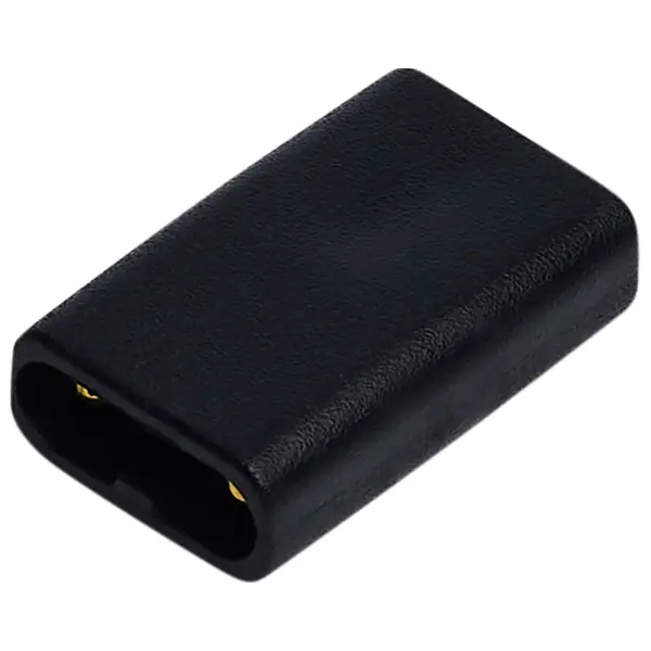 This 2-pack of end-to-end direct connectors provides a clean, professional solution for extending CounterQuick Slim lighting runs. The black finish ensures discreet integration with your system. - alternate view