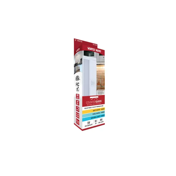 8" LED Under Cabinet Light - White - Image 14