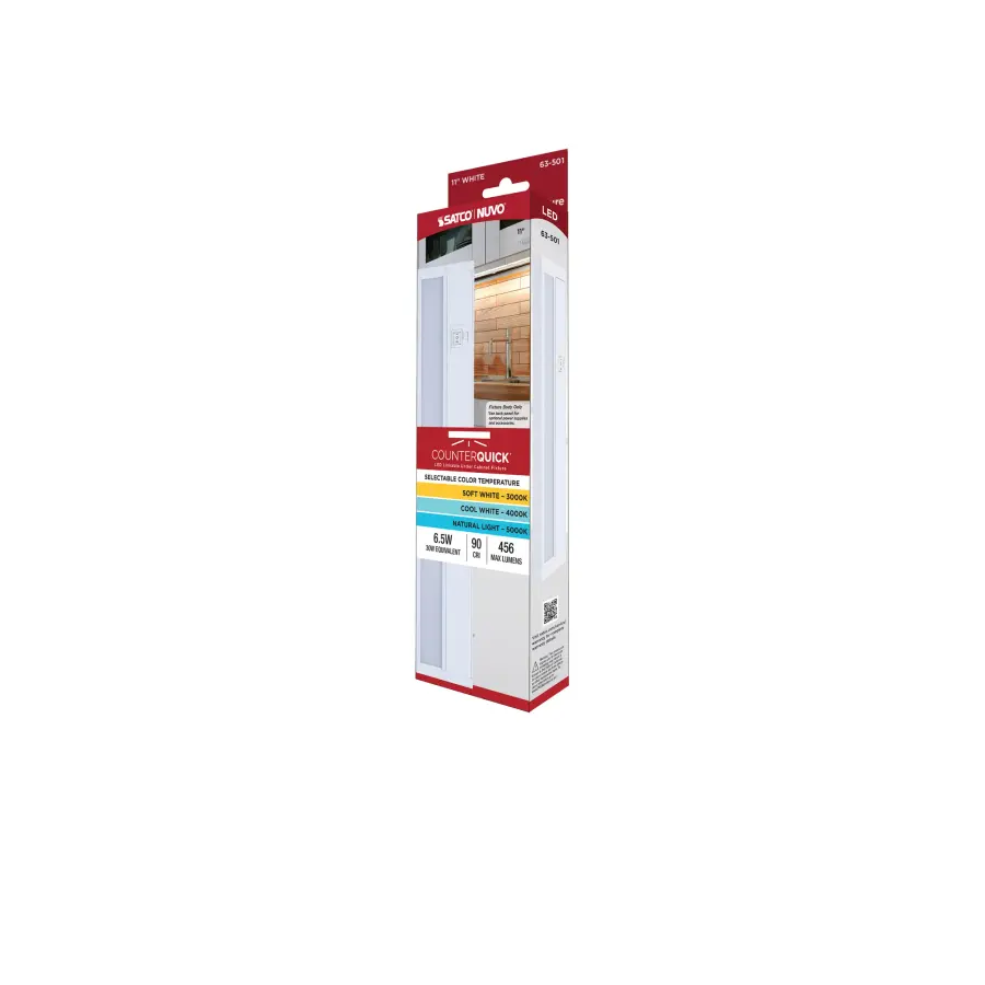 11" LED Under Cabinet Light - White - Image 14