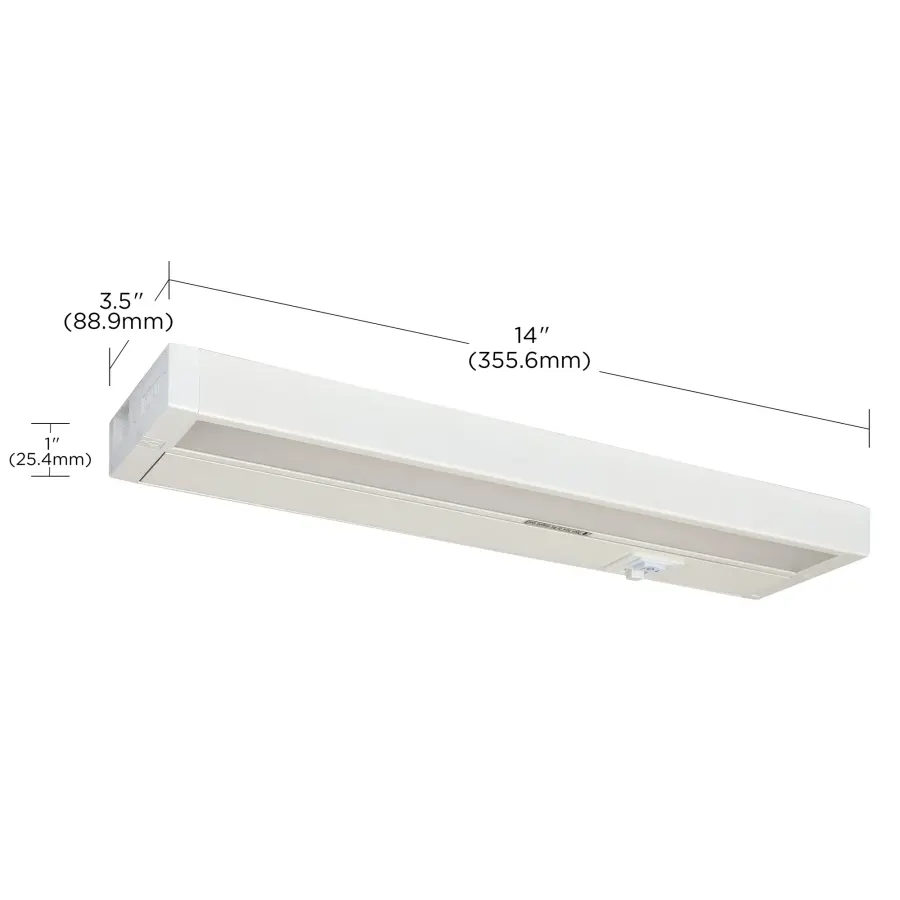 14" LED Under Cabinet Light - White - Image 17