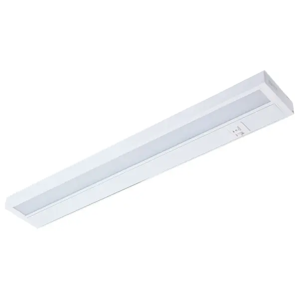 22" LED Under Cabinet Light - White Finish - Image 1