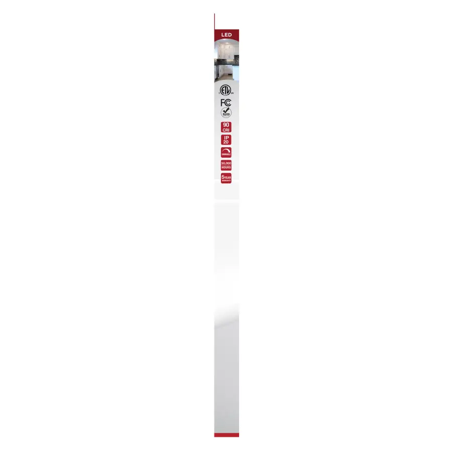 22" LED Under Cabinet Light - White Finish - Image 15