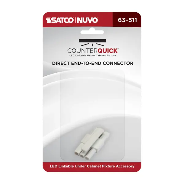 CounterQUICK Under Cabinet LED End to End Connector - Image 2