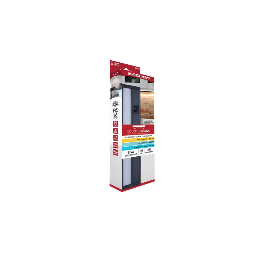 11-Inch LED Under Cabinet Light - Selectable CCT - Image 12