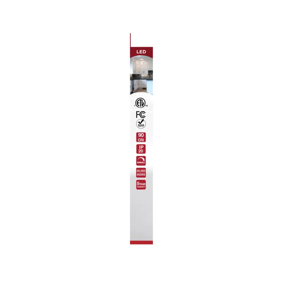 11-Inch LED Under Cabinet Light - Selectable CCT - Image 10