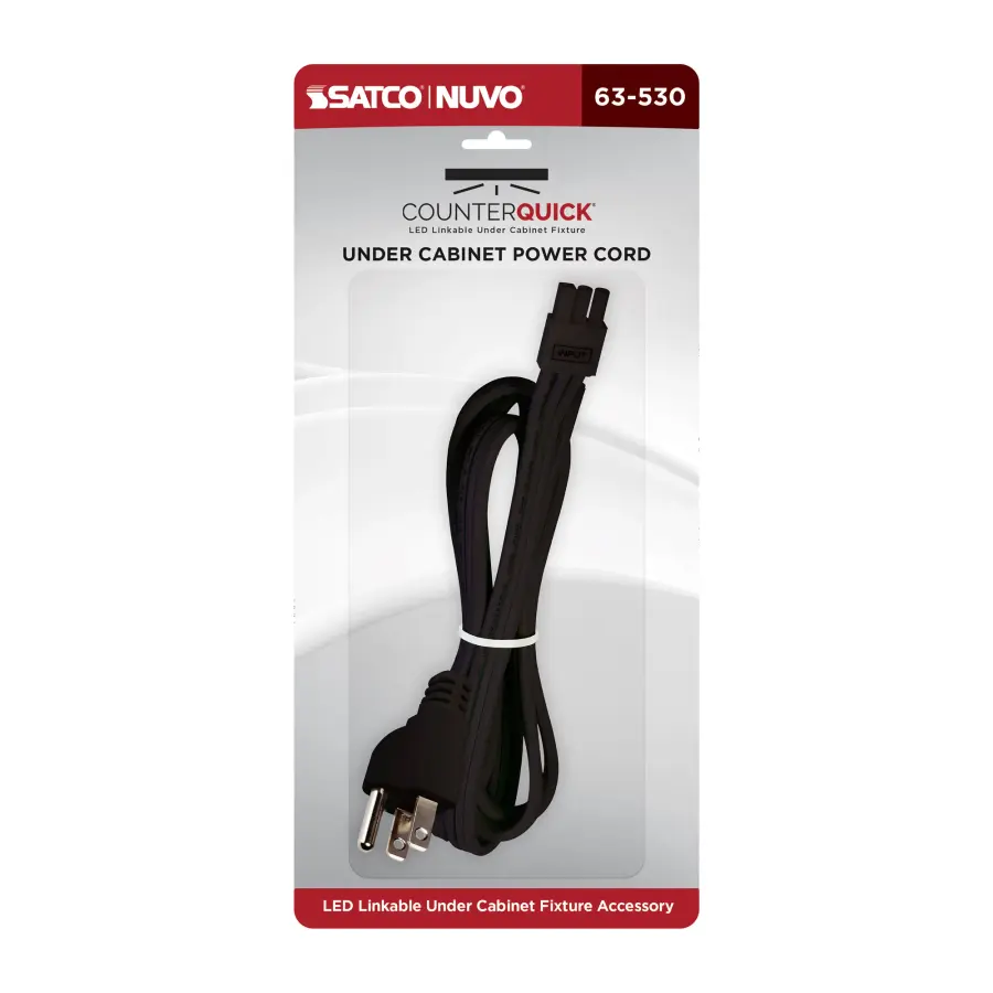 CounterQUICK Under Cabinet Power Cord - Image 2